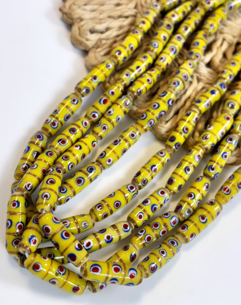 Finite Cylinder Dots Lampwork