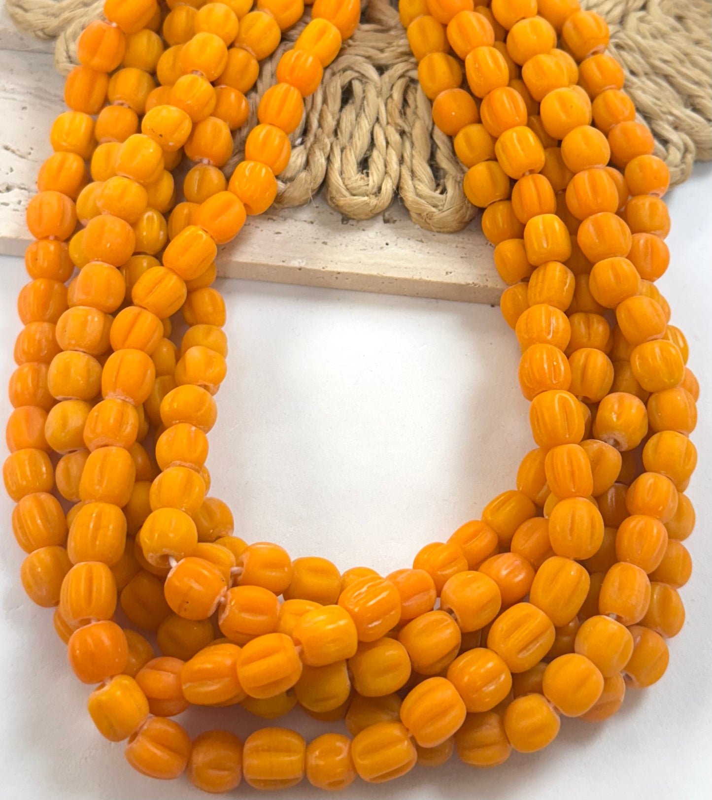Pumpkin Lampwork
