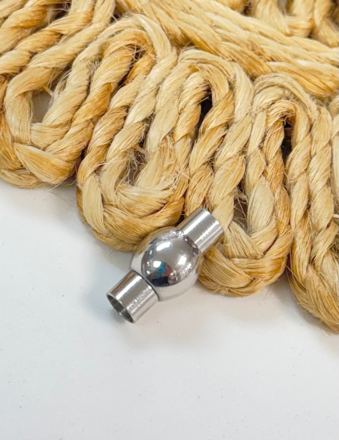 Steel Plata Magnet Cord Ends