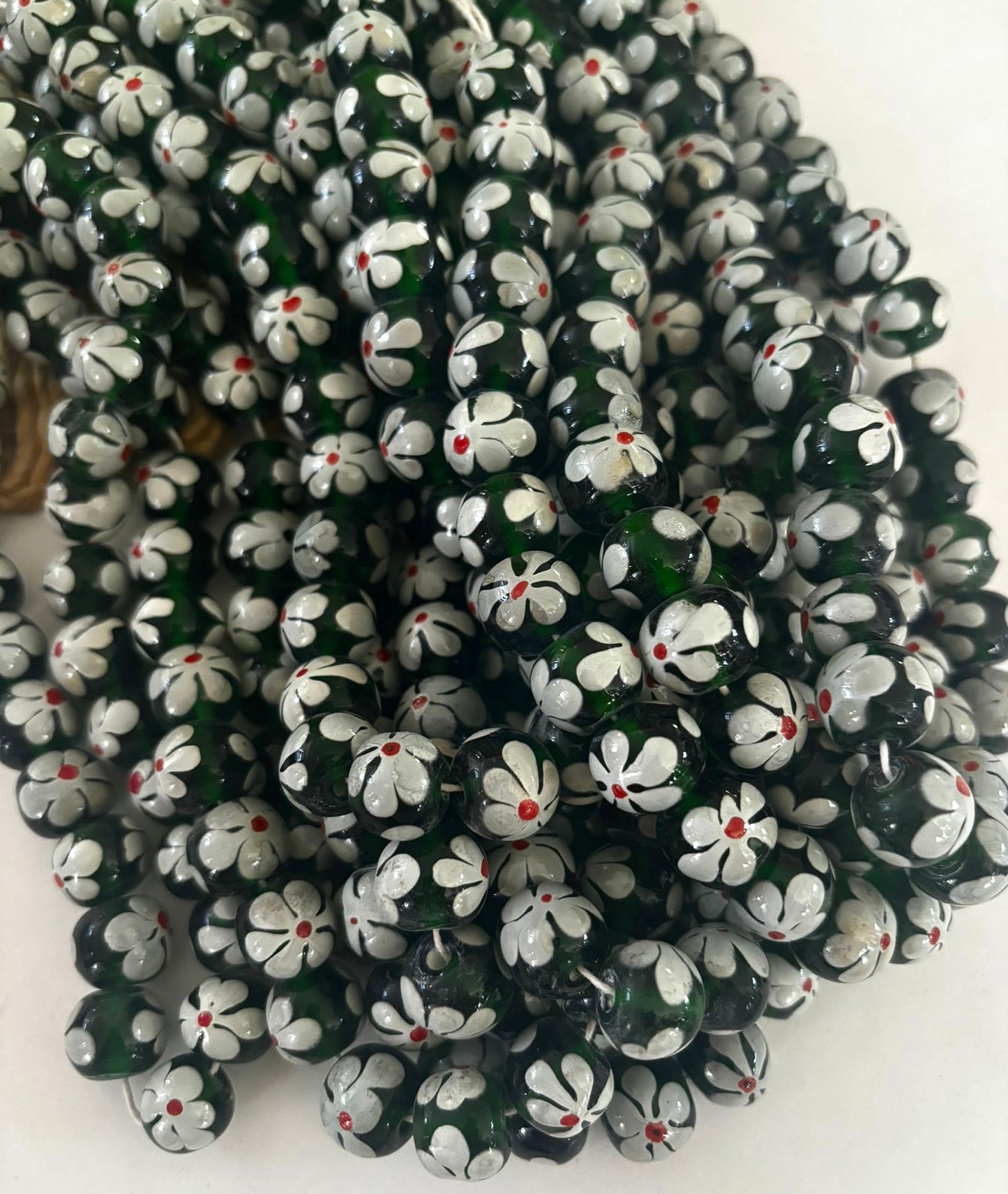 Glass Ball Flower Print