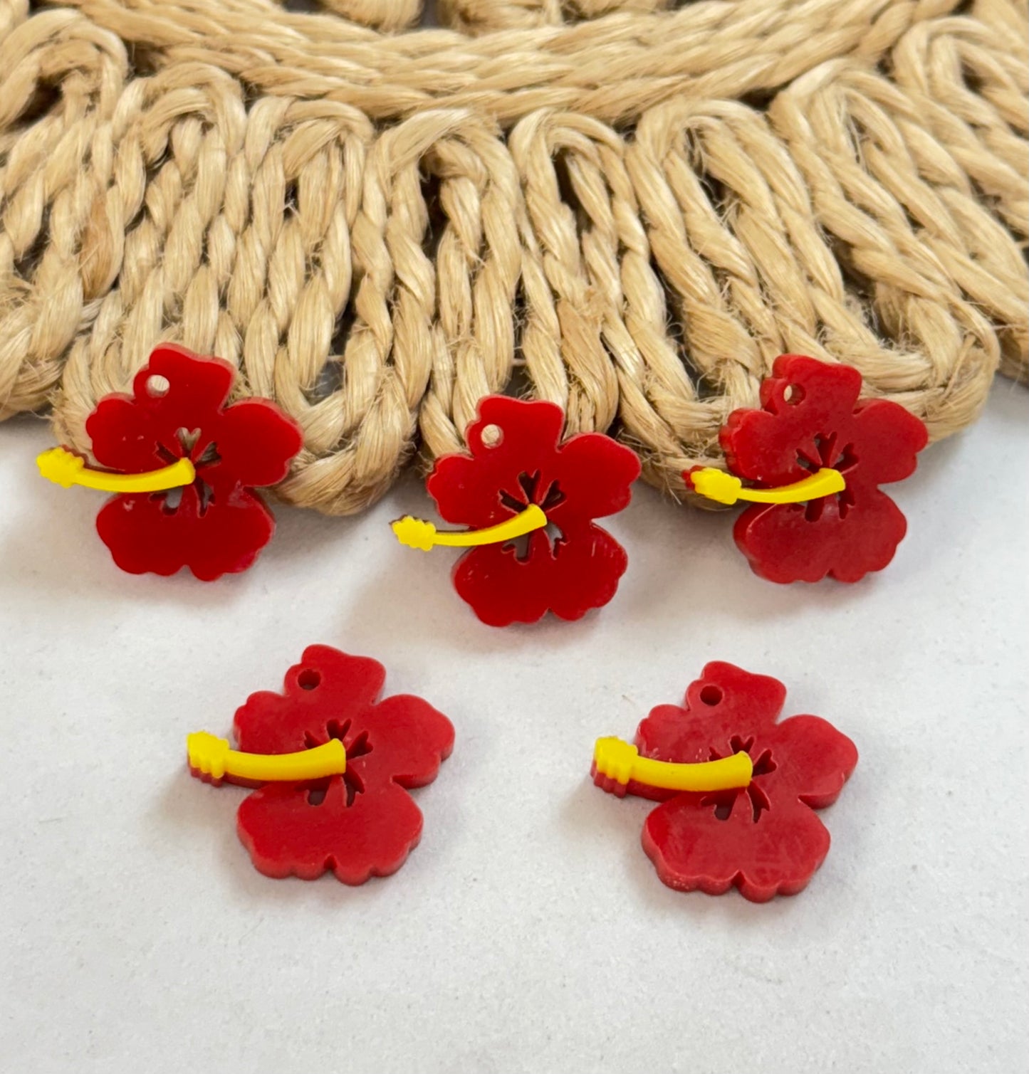 Amapola Roja Acrílica