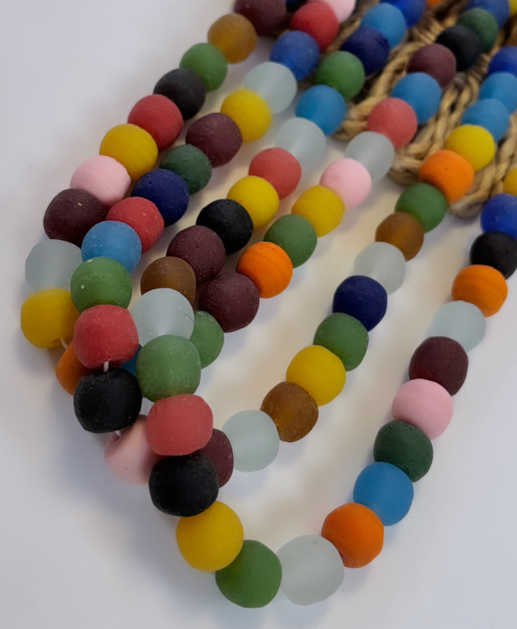 African Colorful Round Lampwork