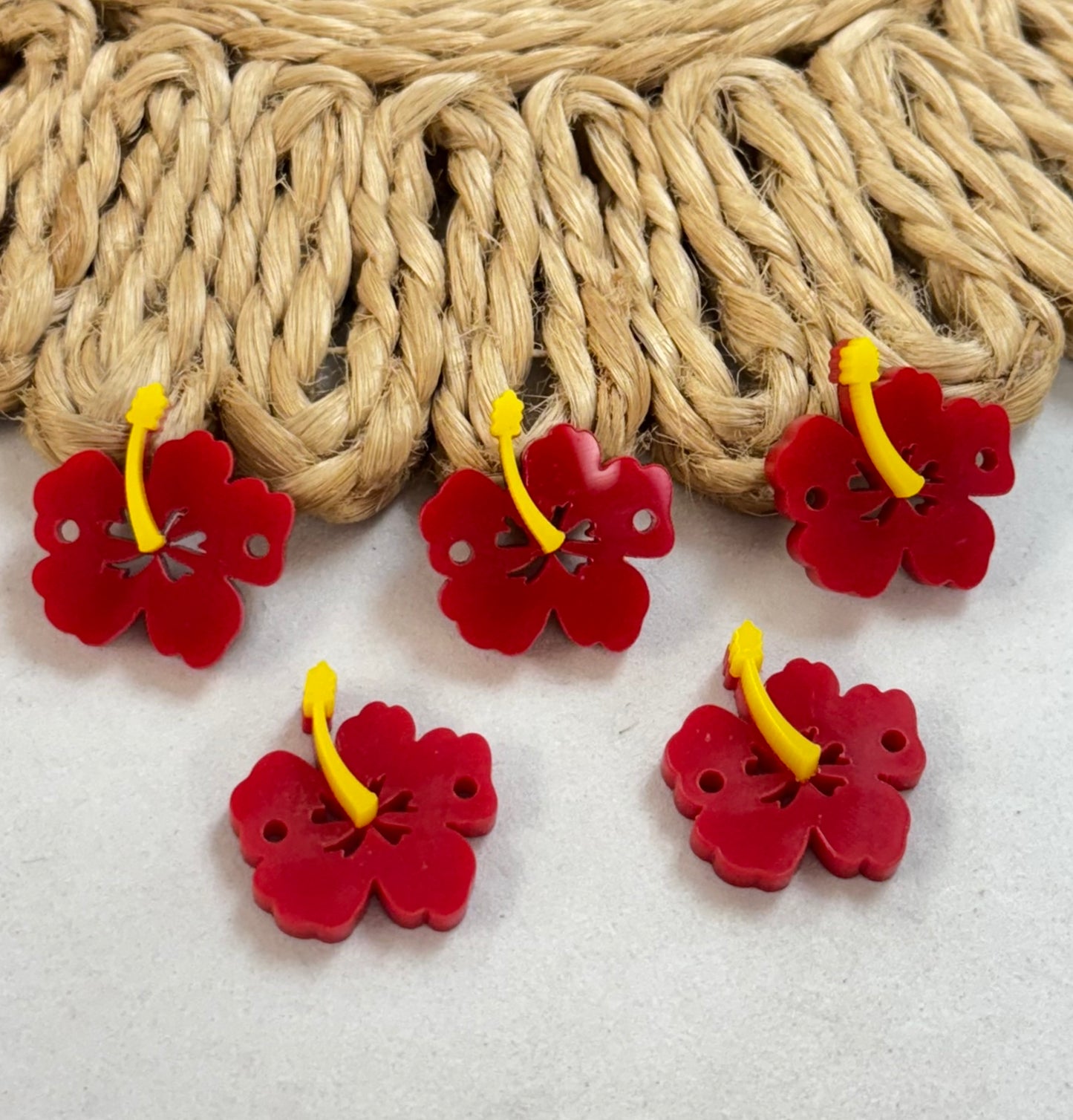 Amapola Roja Acrílica