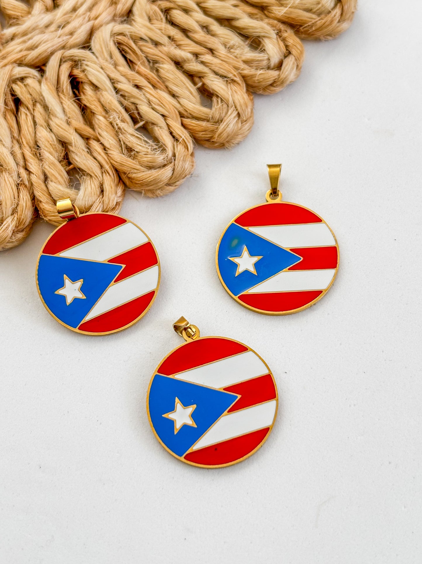 Colgante de Puerto Rico bandera