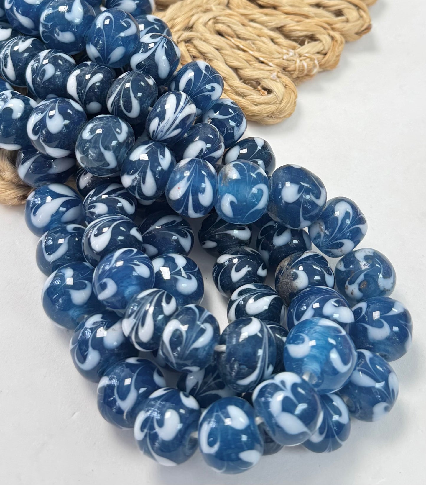 Leaf Print Colection Lampwork