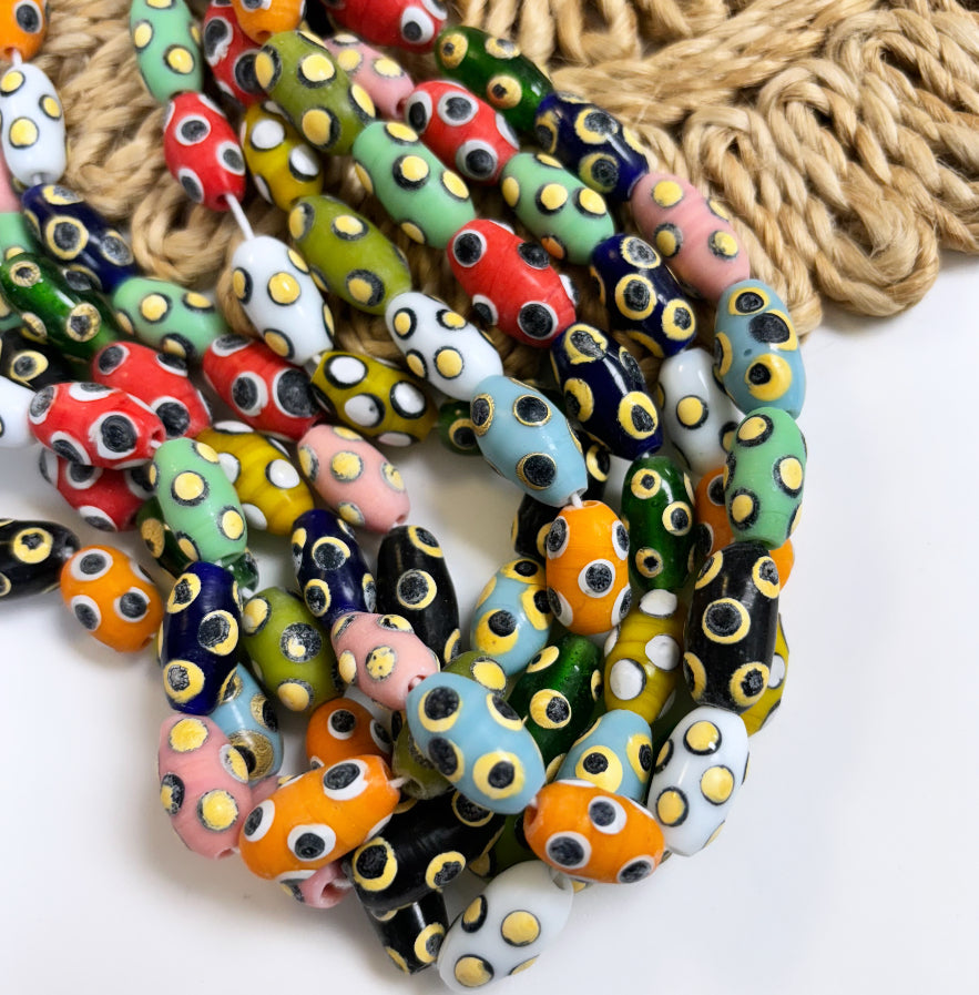 Barril Bumpy Dots Lampwork