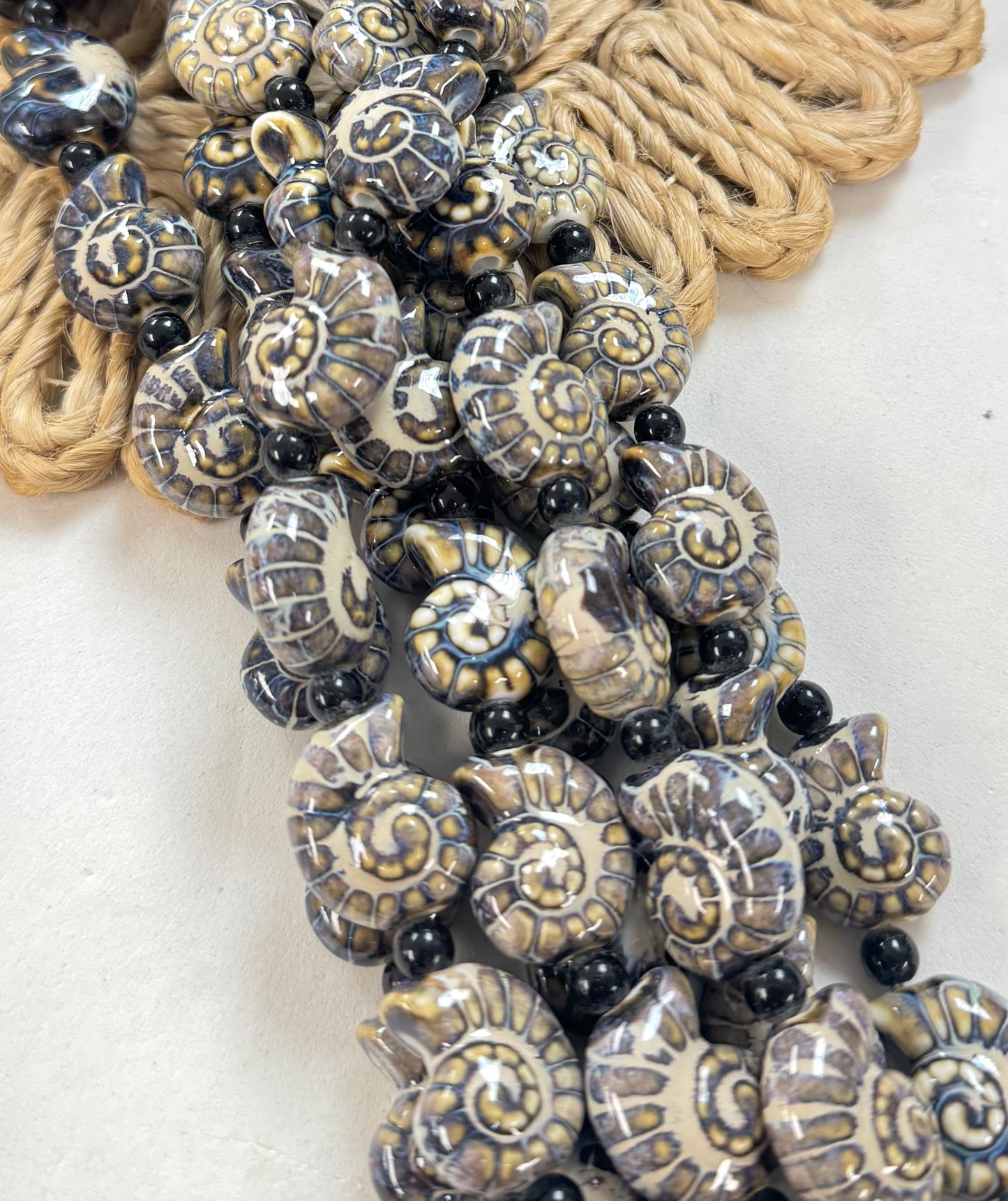 Porcelain Nautilus Shells