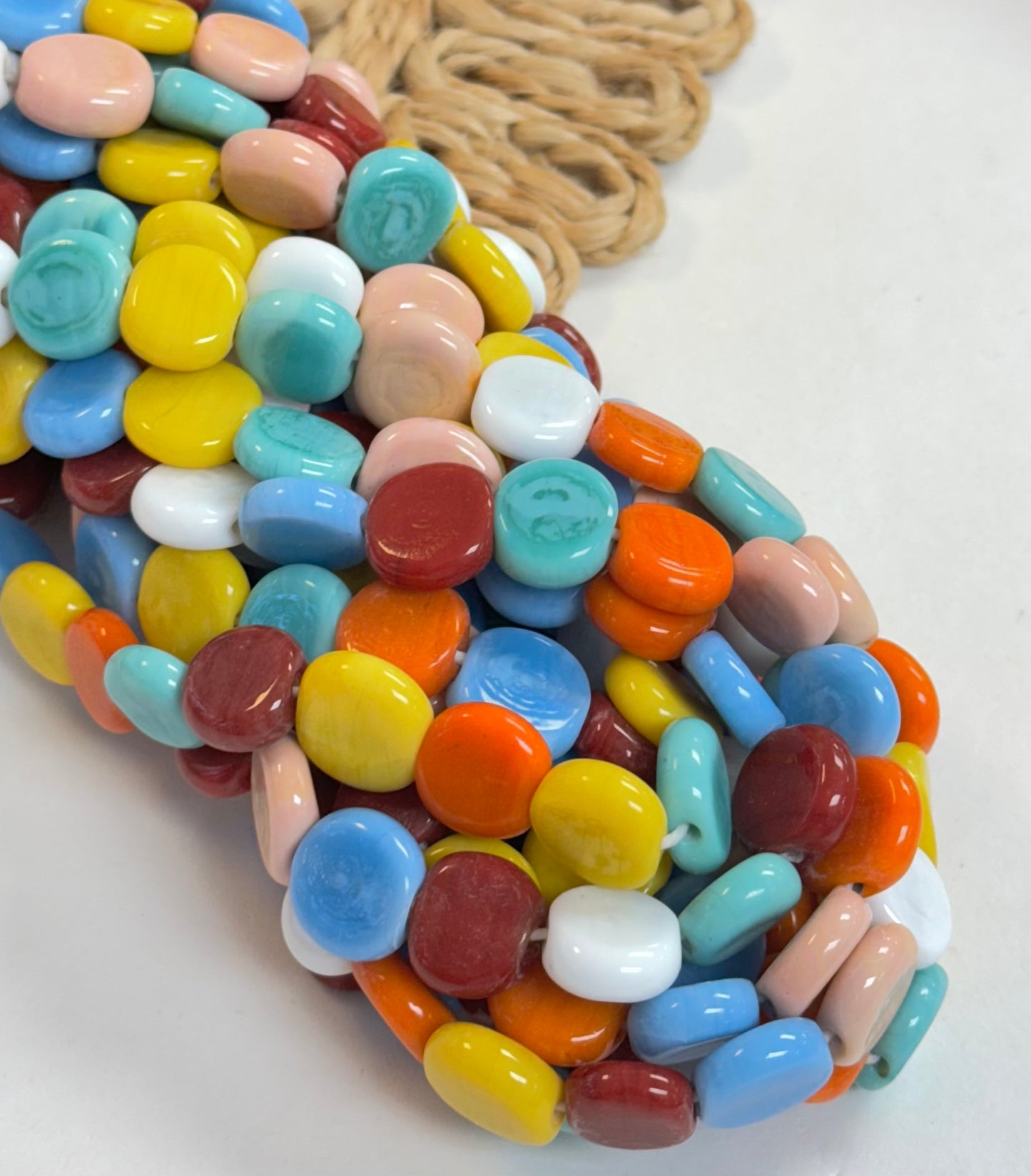 Crushed Coin Lampwork