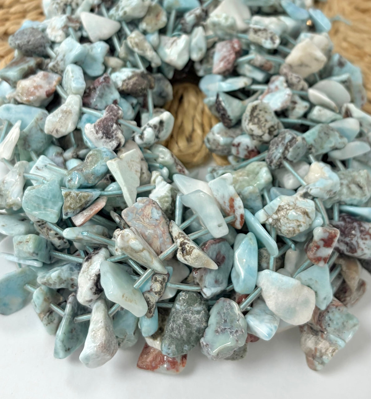 Larimar Beads