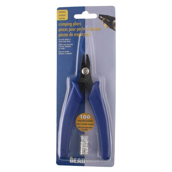 ORIGINAL CRIMP FORMING PLIERS W/ 100 TUBE CRIMPS