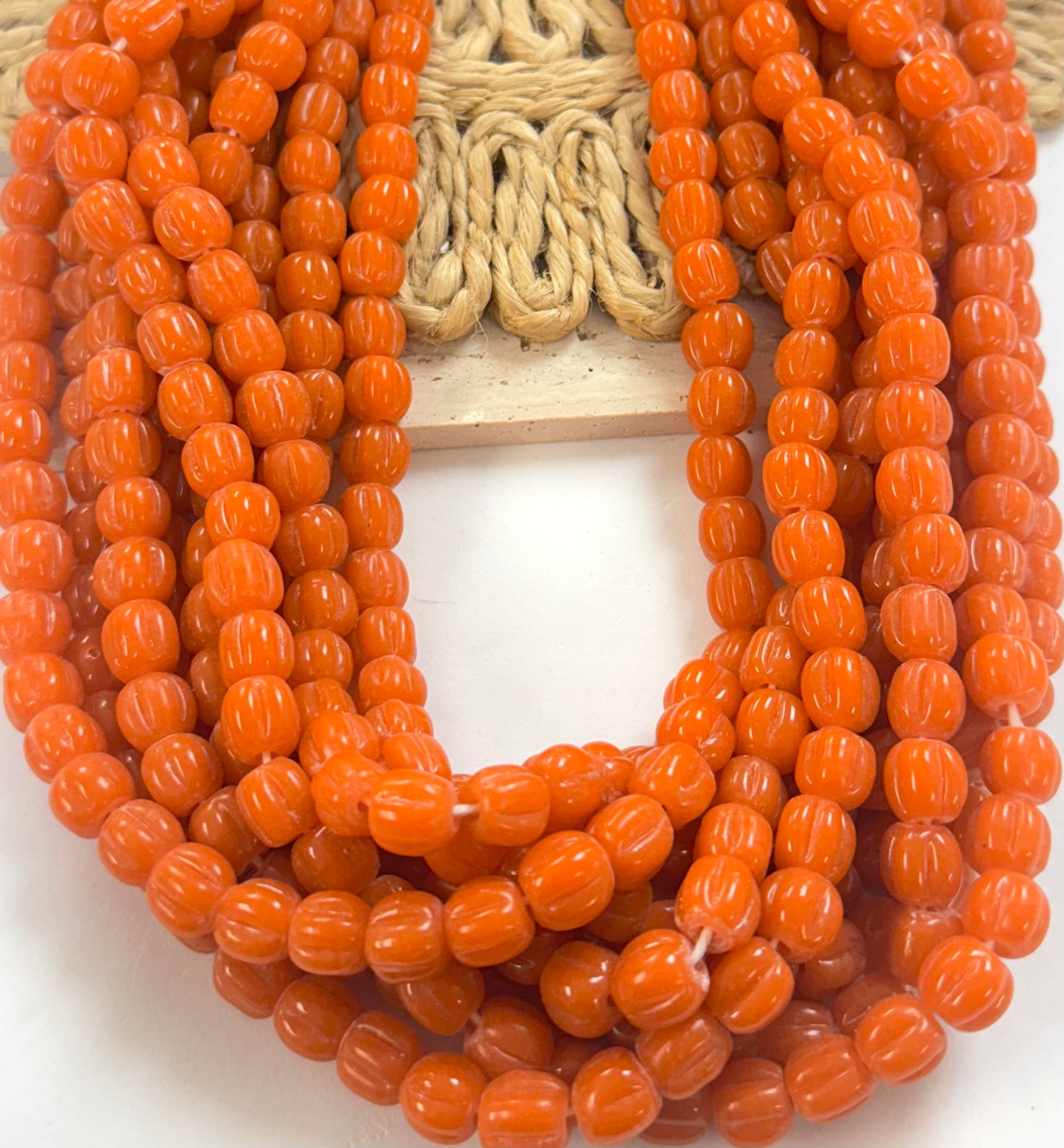 Pumpkin Lampwork