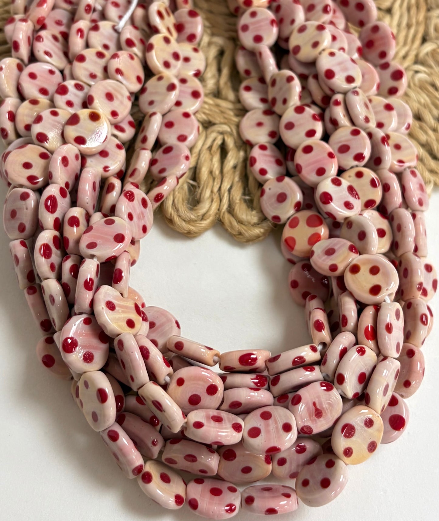Polkadot Coin Lampwork