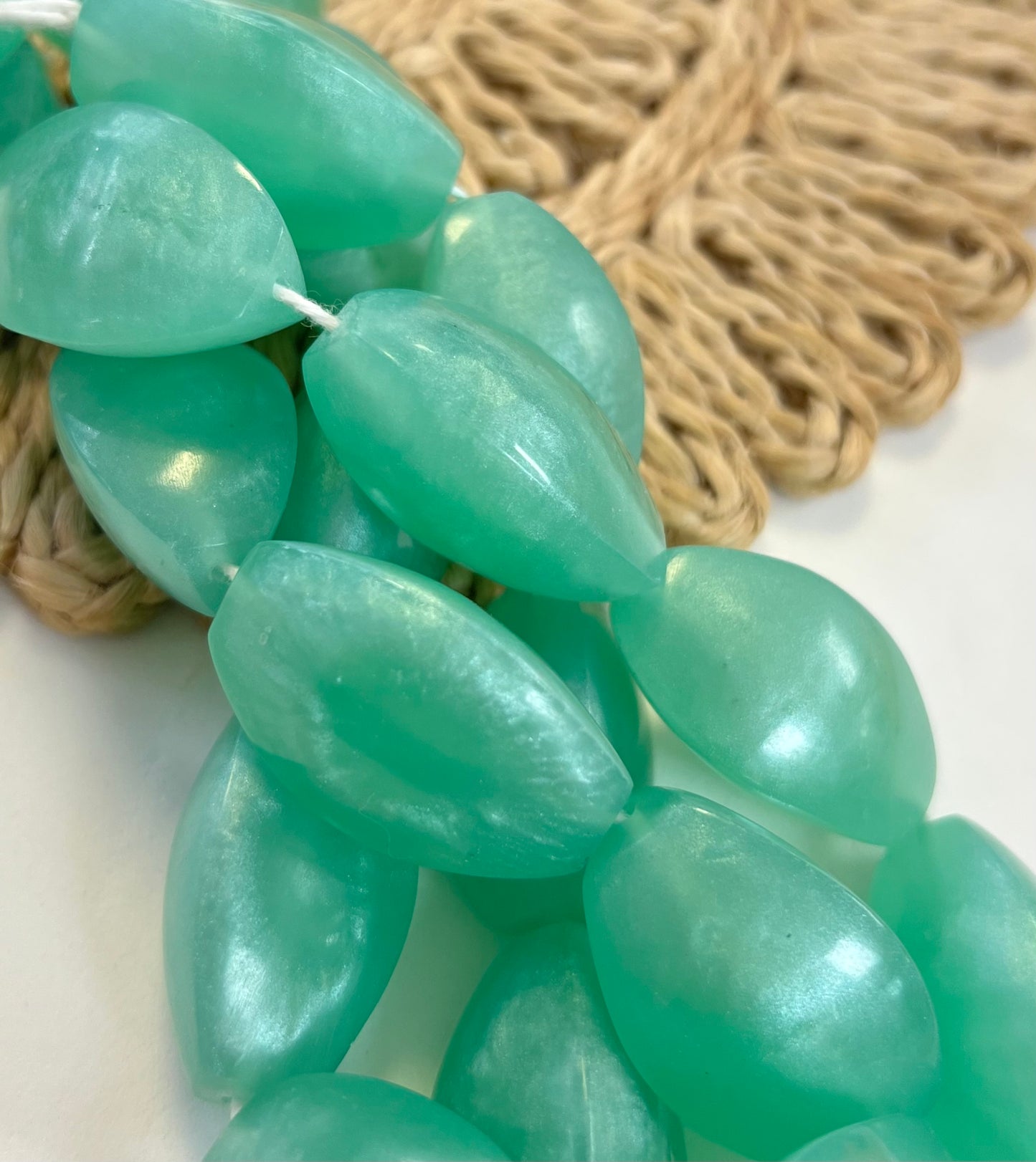 Irregular Ovals Resin