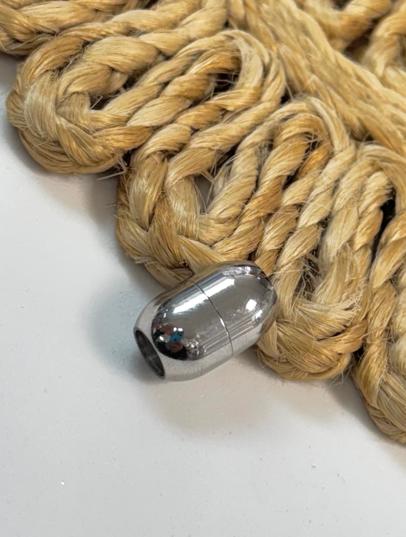 Steel Plata Magnet Cord Ends