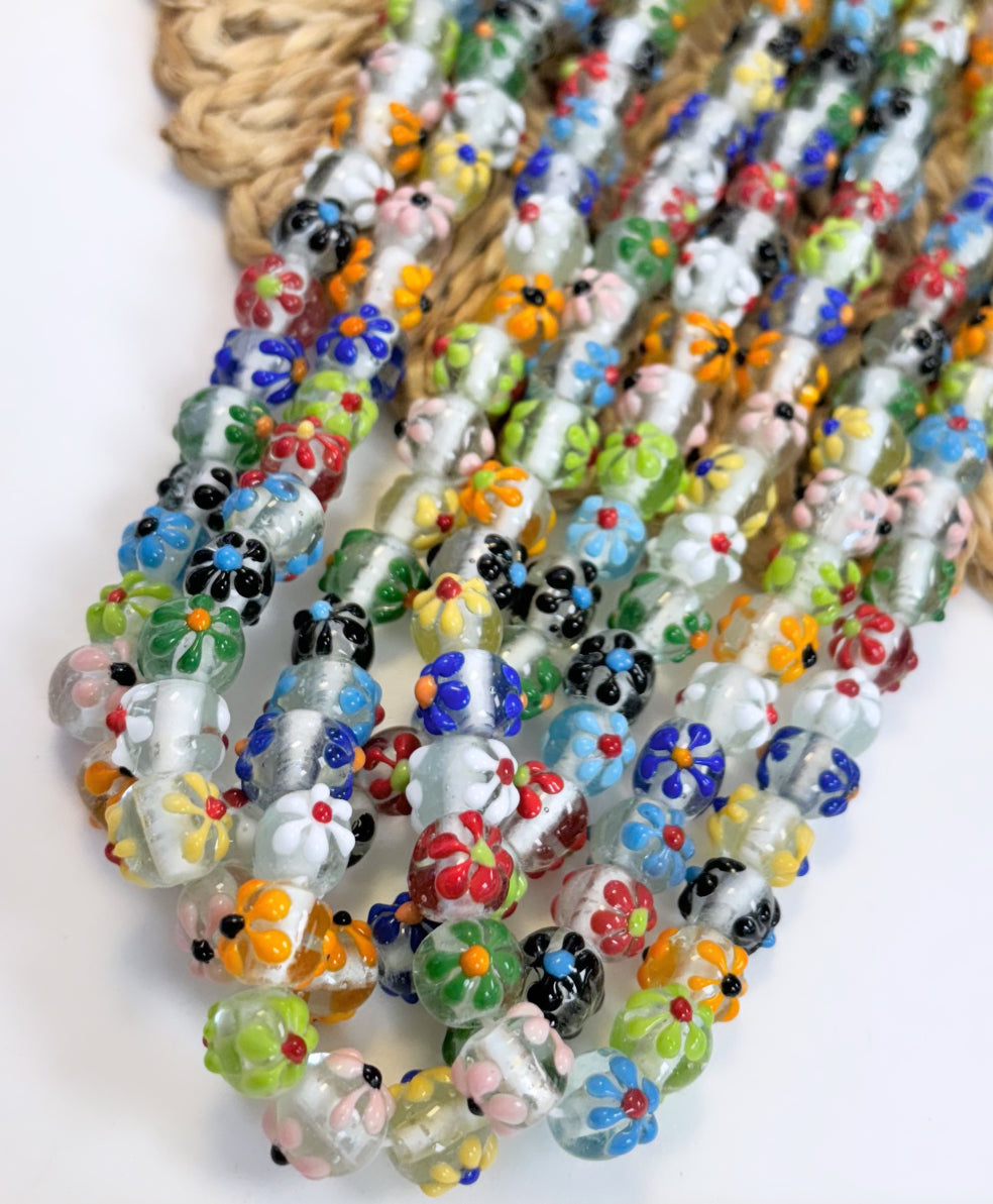Bumpy Flower Lampwork