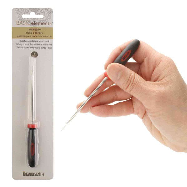 METAL AWL WITH ERGO GRIP 5 INCHES