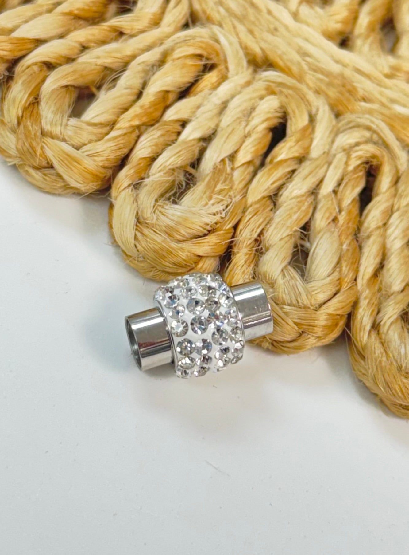Steel Plata Magnet Cord Ends