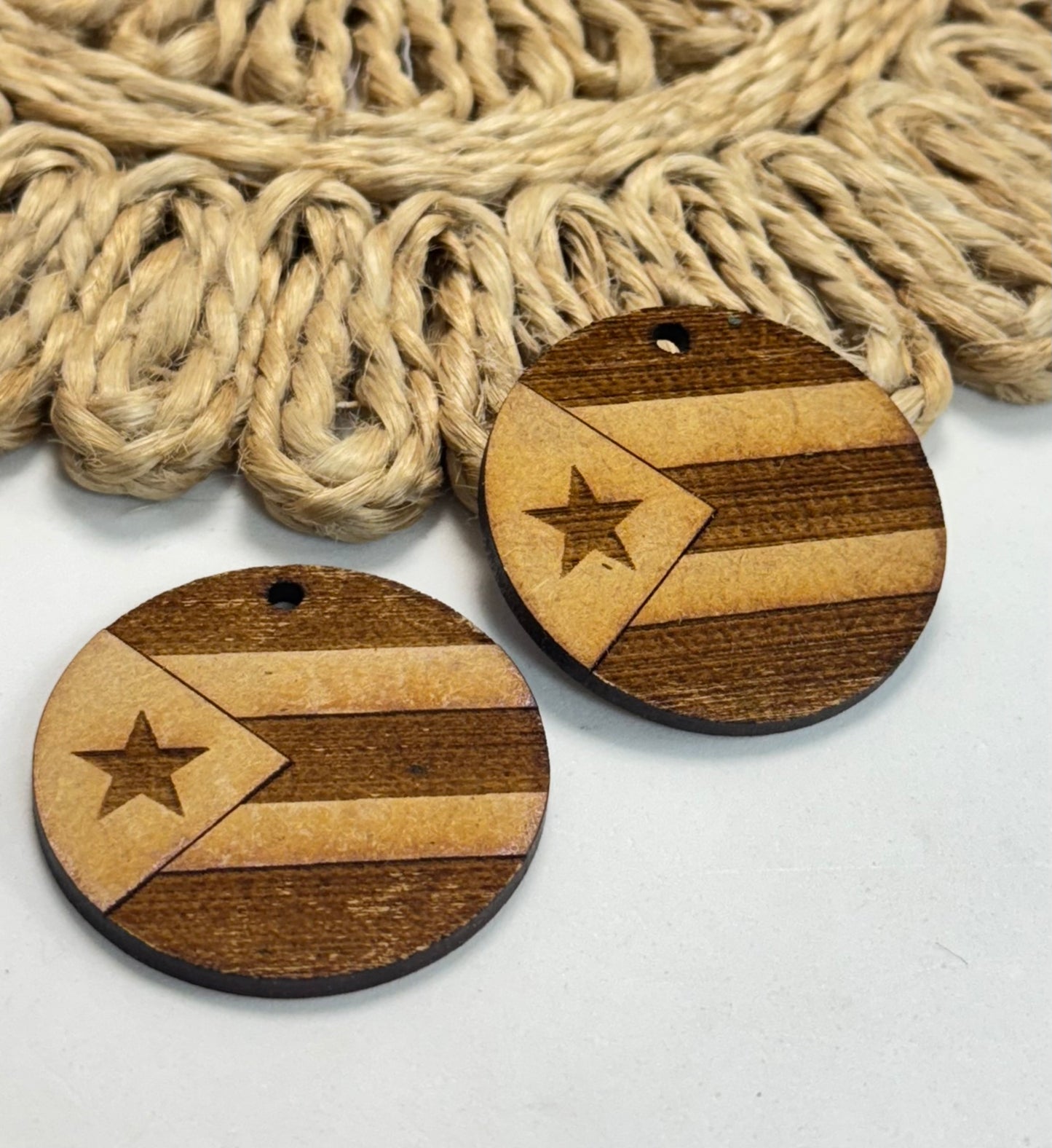 Puerto Rico Wood Pieces