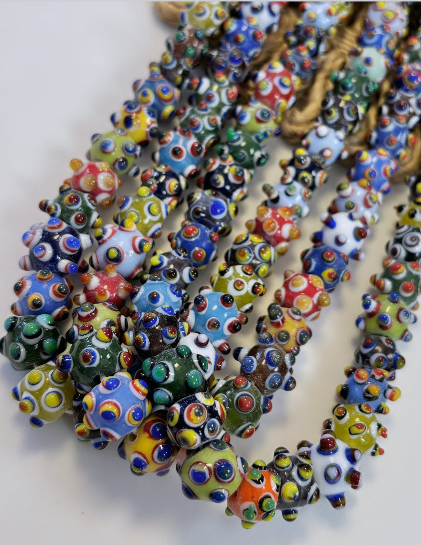 Mega Bumpy Dots Lampwork