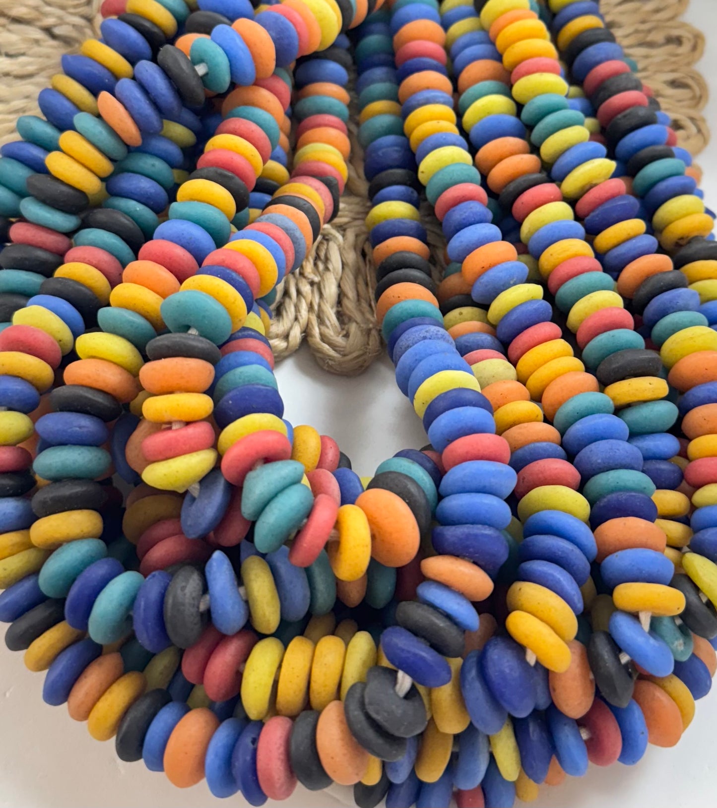 African Discs Lampwork