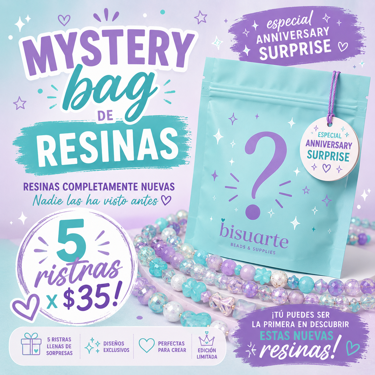 Mystery Bag De Resinas