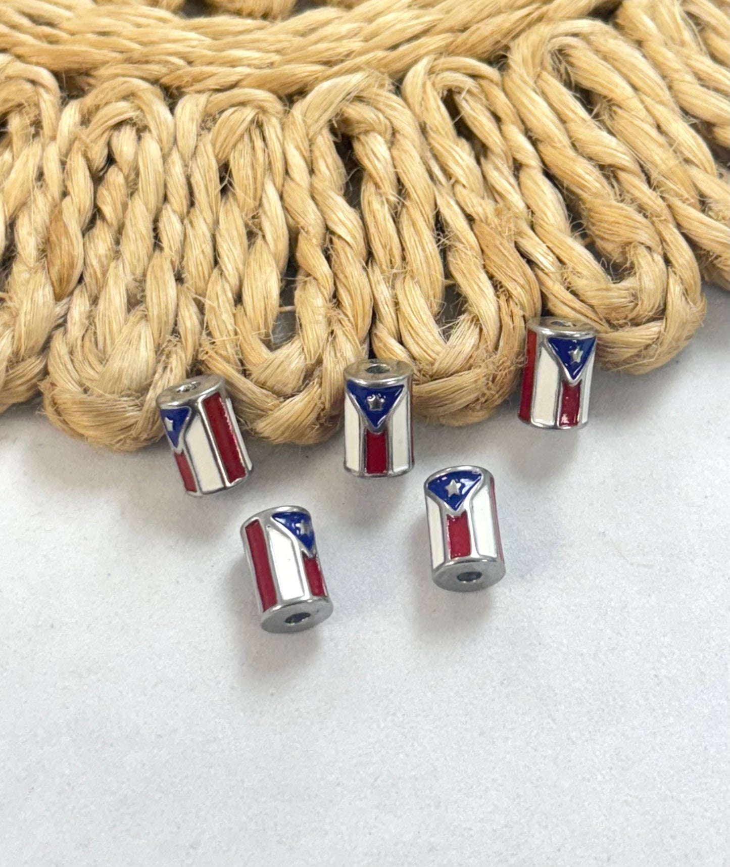 Cilindro Esmaltado Con Bandera