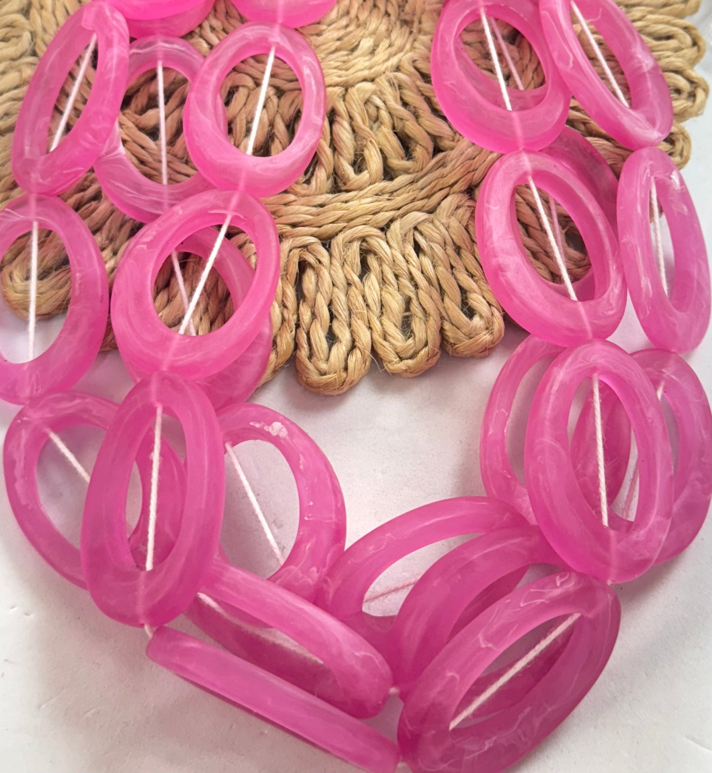Ovals Donut Eye Resin