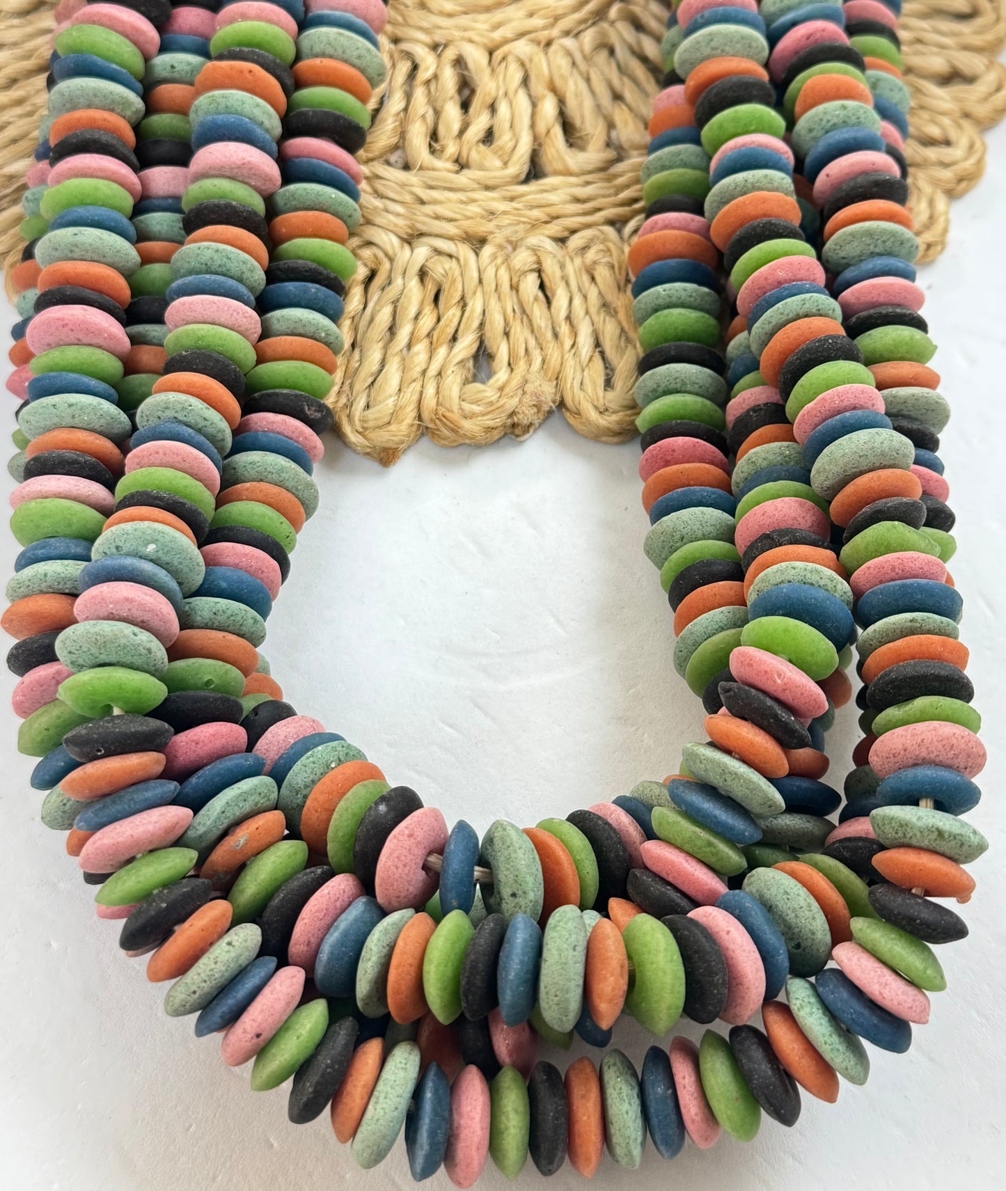 African Discs Lampwork