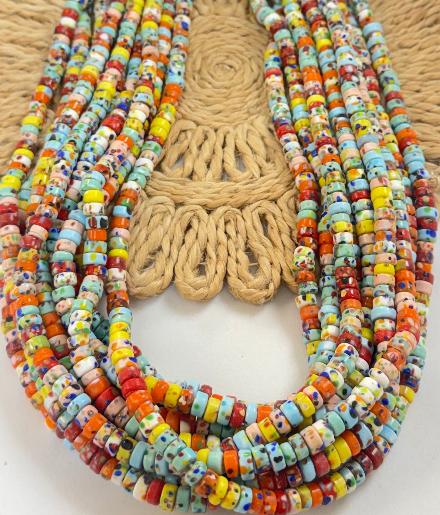 Pints Flat Rondels Lampwork