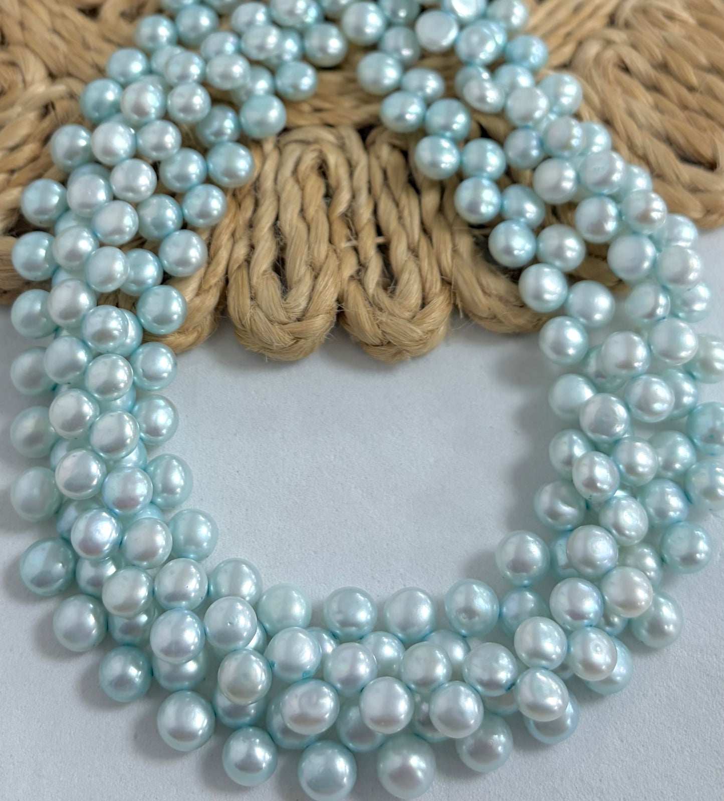 Colors Zigzag Flat Rounds Freshwater Pearls