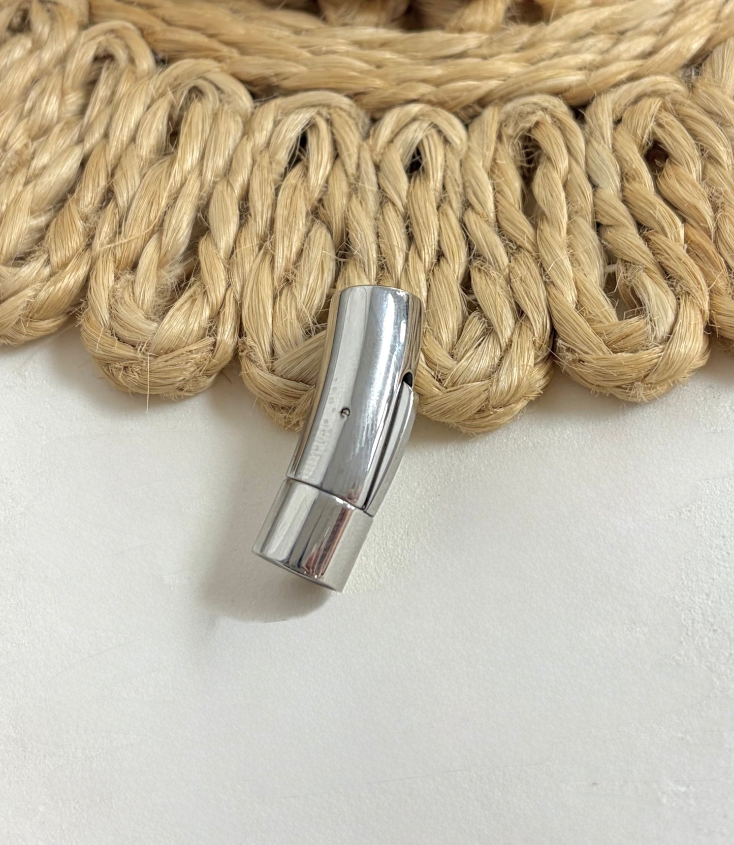 Steel Plata Magnet Cord Ends