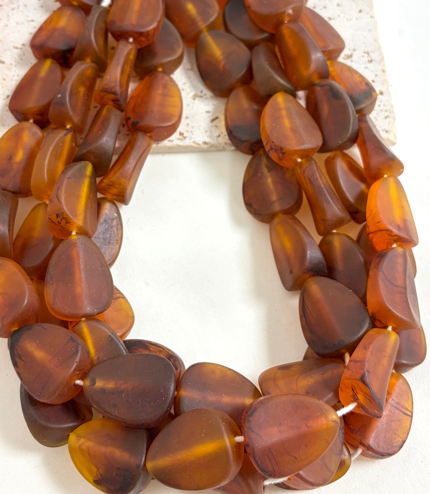 Tumble Shape Resin