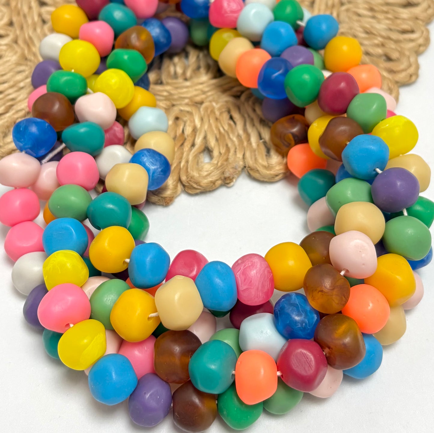 Irregular Round Resin