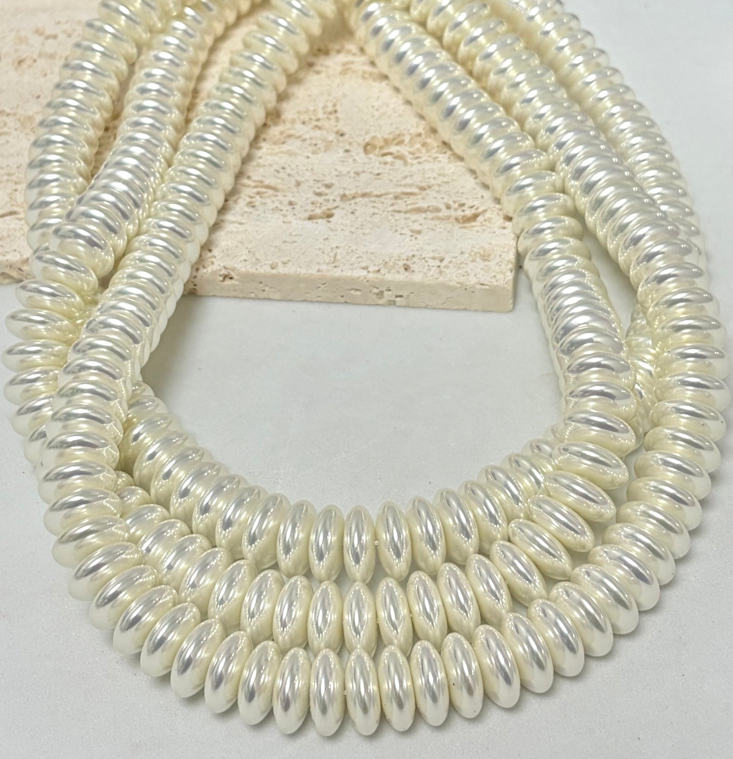 12mm Shell Pearl Disc