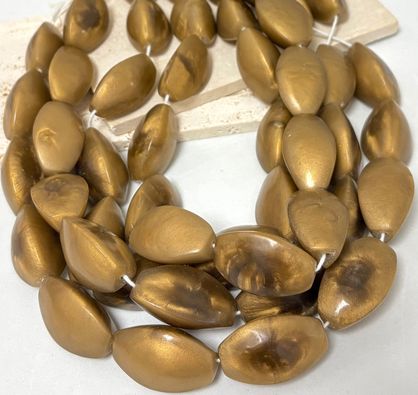 Irregular Ovals Resin