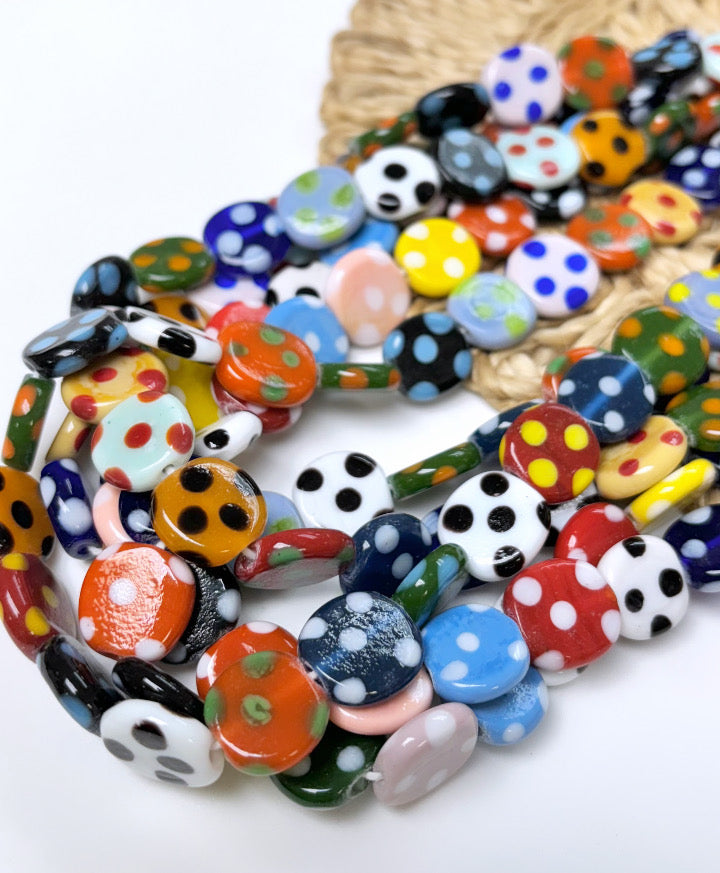 Polkadot Coin Lampwork