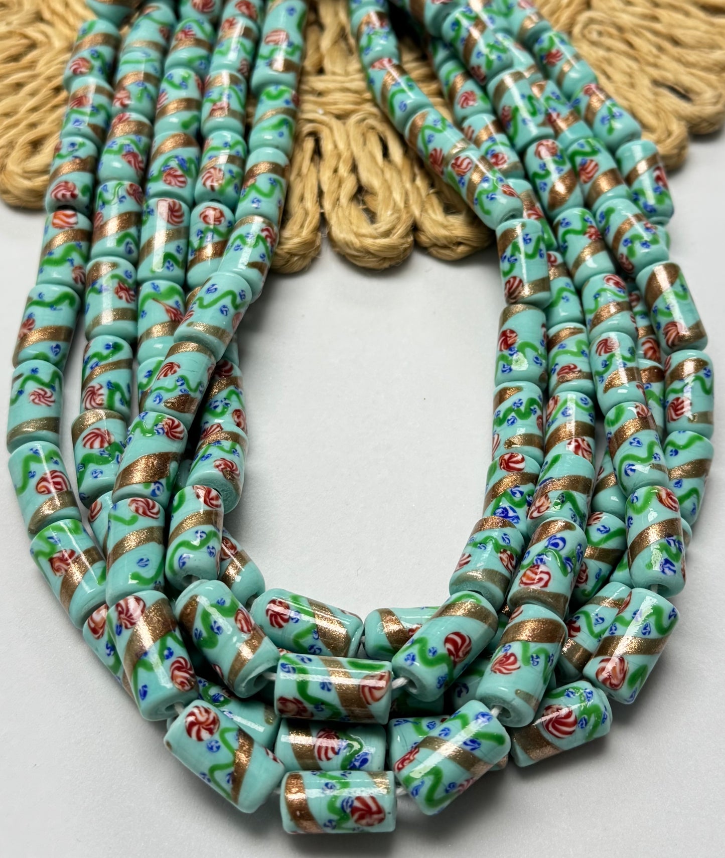 Italian Vibes Cylinder Lampwork