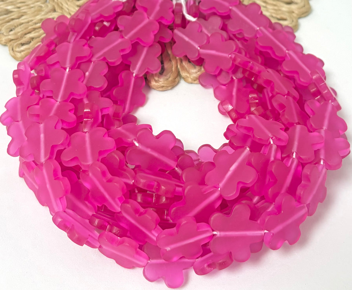 22mm Flowers Resin