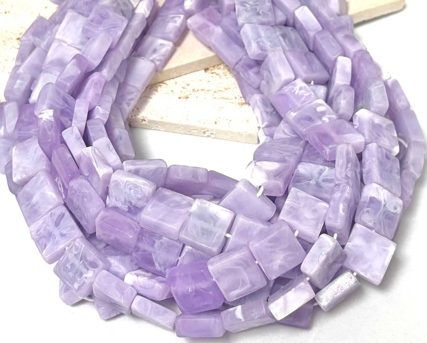 Crushed Square Resin