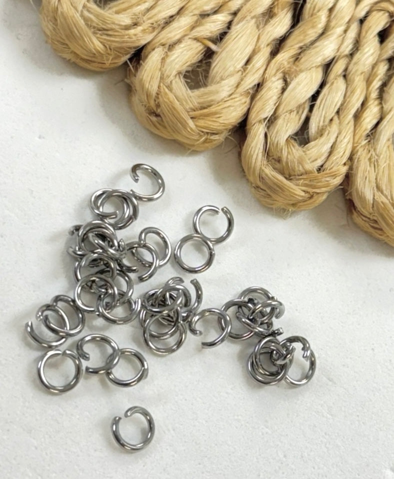 Argollas Steel Plata