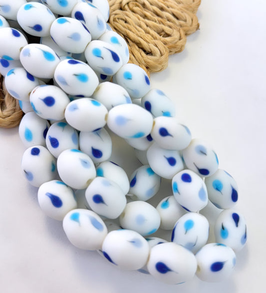 Frosted Marbles Ovals