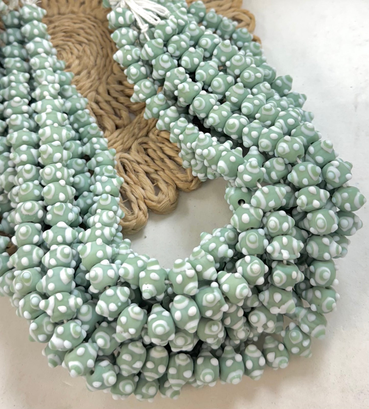 Bumpy Matte Beads Lampwork