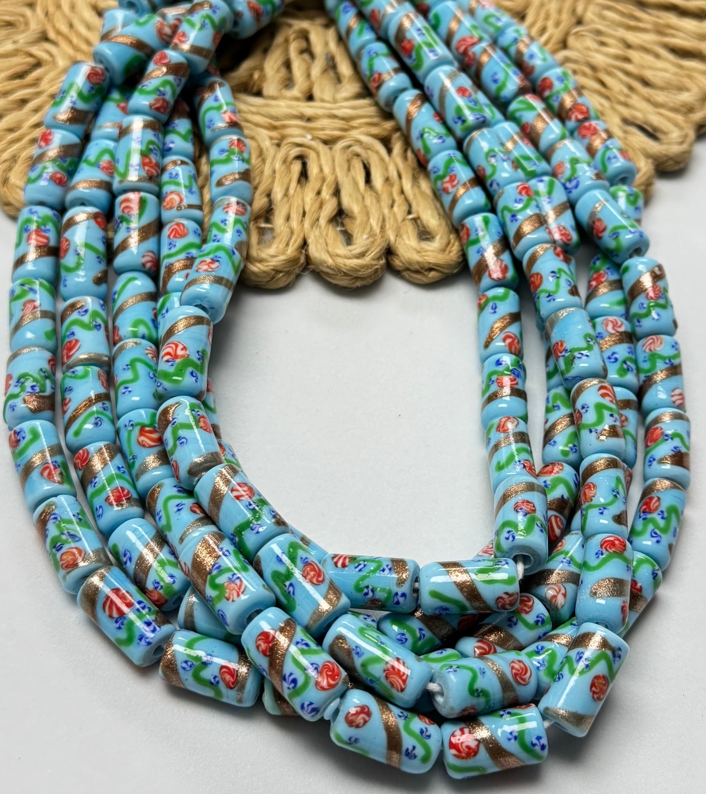 Italian Vibes Cylinder Lampwork