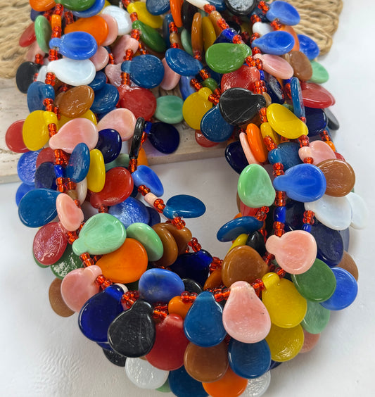 Drops With Seedbeads