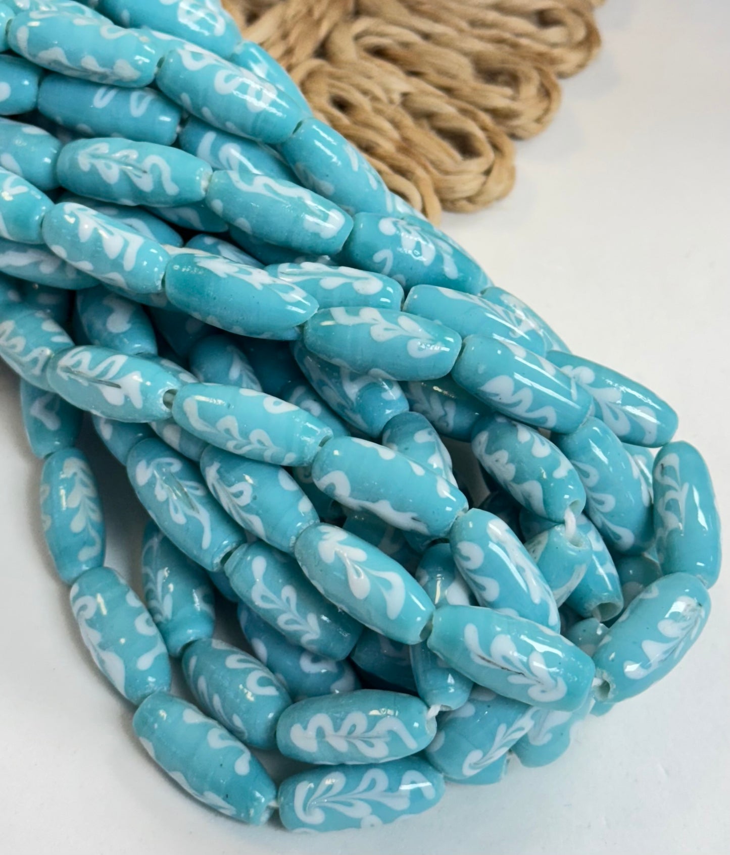 Leaf Barril Lampwork