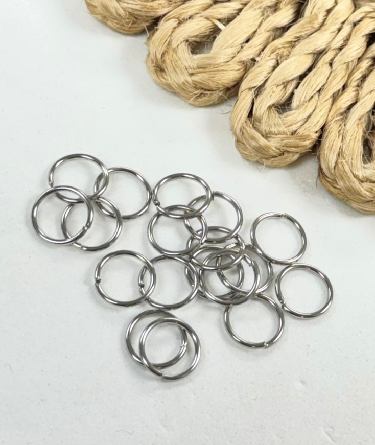 Argollas Steel Plata