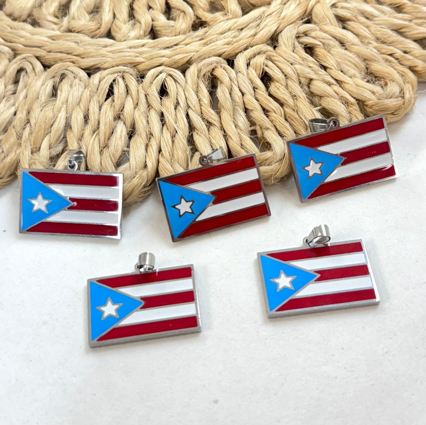 Bandera Esmaltada Rectangular