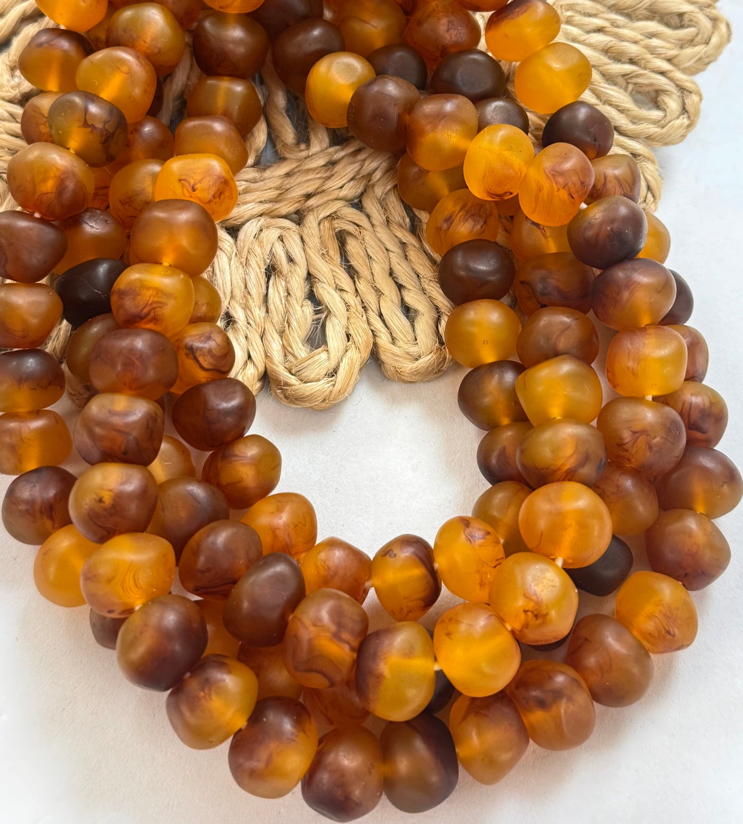 Irregular Round Resin