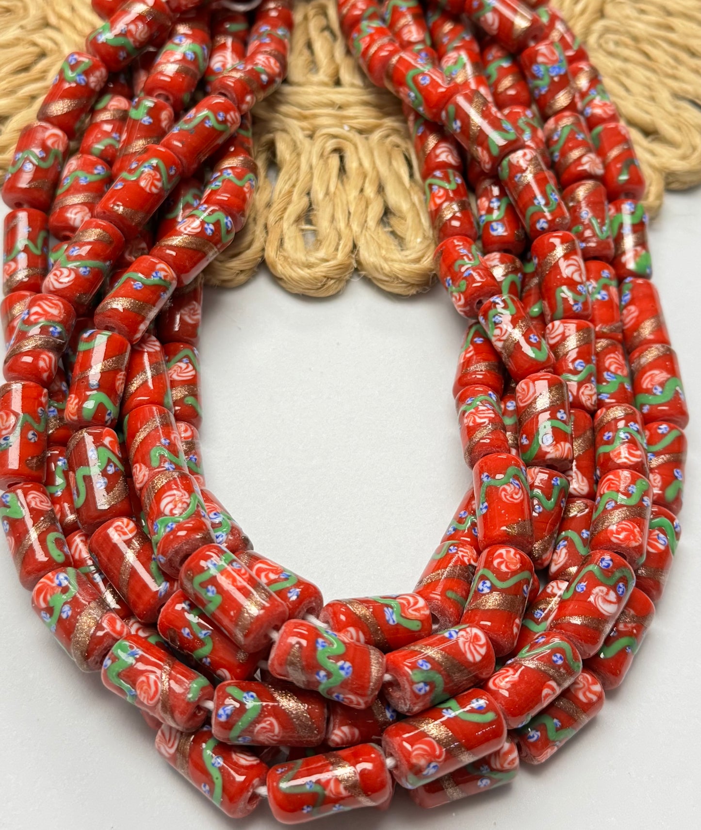 Italian Vibes Cylinder Lampwork