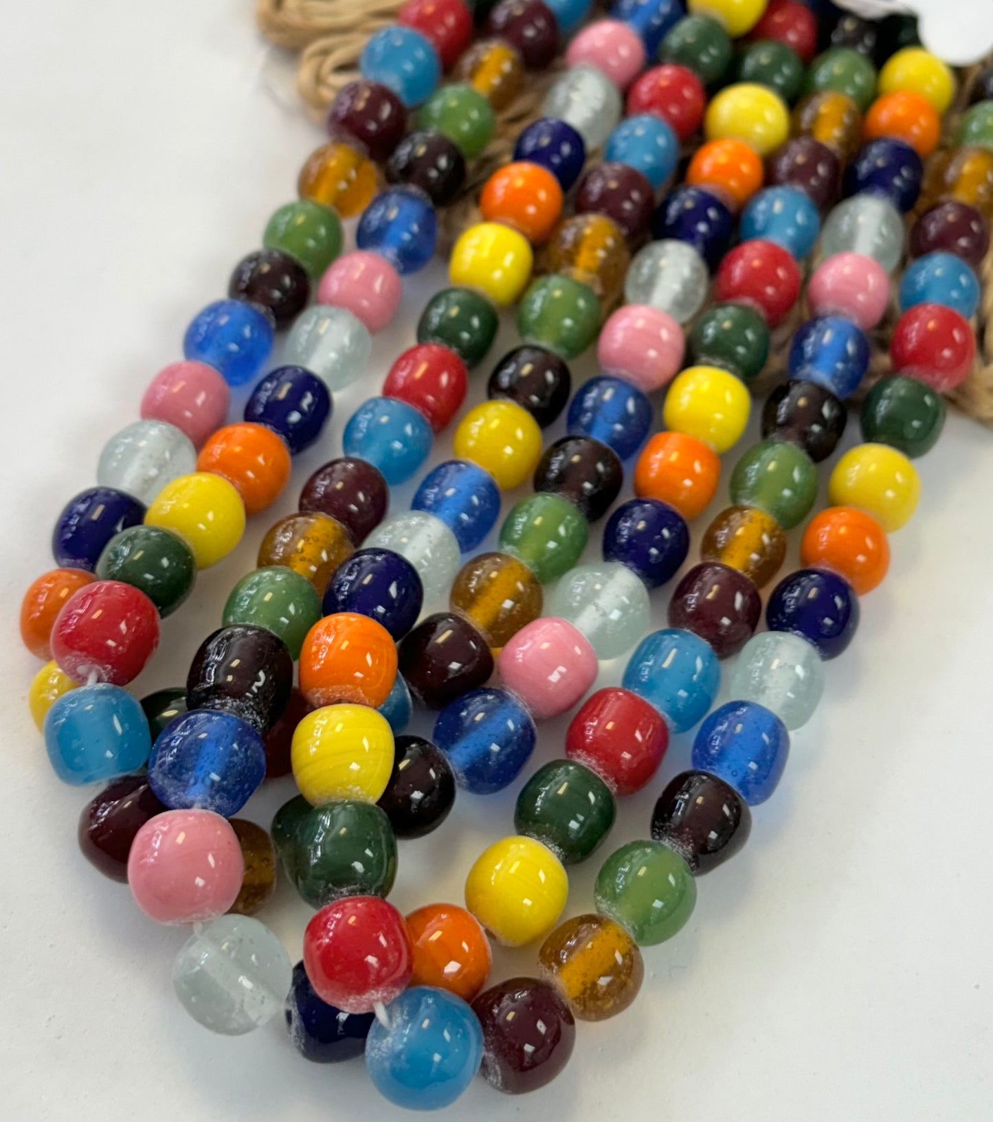 Multicolor Round Lampwork